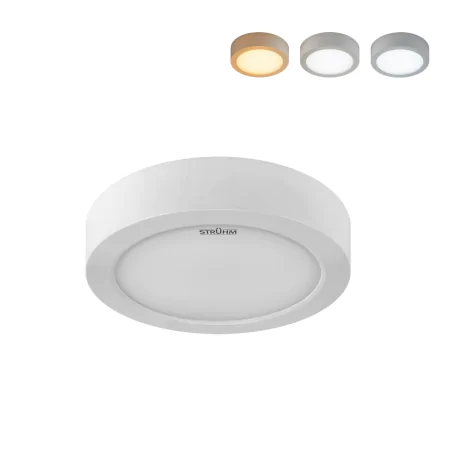 Plafony - oprawa sufitowa okrągła natynkowa led 12w zmienna barwa edor ideus 