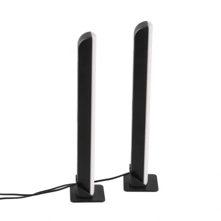 Lampki-nocne - lampka dekoracyjna led z pilotem gamingowa kolorowe światło rgb gamer rgb 326591 polux-goldlux 