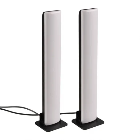 Lampki-nocne - lampka dekoracyjna led z pilotem gamingowa kolorowe światło rgb gamer rgb 326591 polux-goldlux 