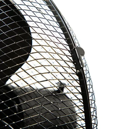 Wentylatory-podlogowe - wentylator stojący wiatrak podłogowy obrotowy czarny 55w 40cm blow 