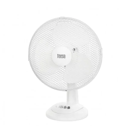 Wentylatory-na-biurko - cichy wentylator biurkowy wiatrak stołowy biały z regulacją 35w tsa8023 teesa 