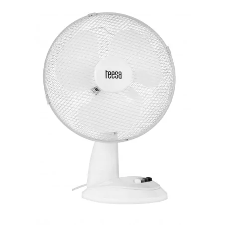 Wentylatory-na-biurko - cichy wentylator biurkowy wiatrak stołowy biały z regulacją 35w tsa8023 teesa 