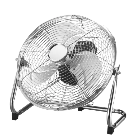 Wentylatory-podlogowe - cyrkulator podłogowy wentylator metalowy wiatrak srebrny 30cm 50w tsa8023 teesa 