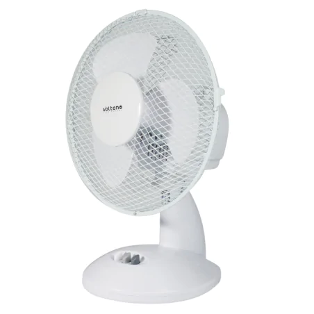 Wentylatory-na-biurko - wiatrak na biurko biały regulacją prędkości vo0020 volteno 