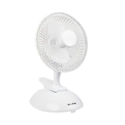 Wentylatory-na-biurko - wentylator na biurko na upały wiatrak z klipsem i podstawą 2w1 25w 15cm blow 