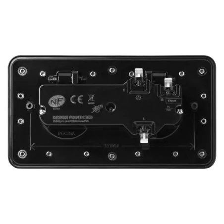 Gniazda-podwojne-podtynkowe - zewnętrzne gniazdo elektryczne podtynkowe kontakt podwójny srebrny ip55 or-gm-9047 orno 