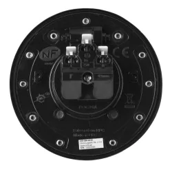 Gniazda-pojedyncze-podtynkowe - hermetyczne białe gniazdo elektryczne podtynkowe okrągłe ip55 or-gm-9030/w orno 