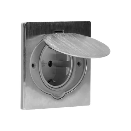 Gniazda-pojedyncze-podtynkowe - hermetyczne gniazdo elektryczne podtynkowe schuko or-ae-1397(gs) orno 