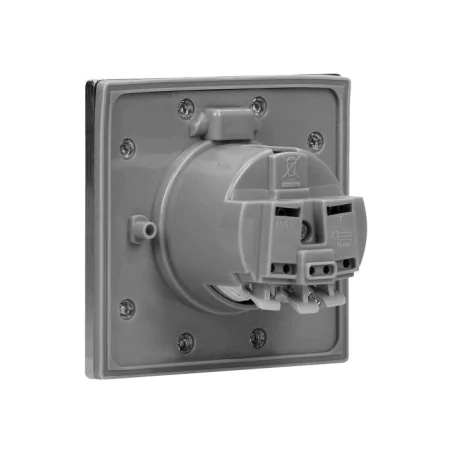 Gniazda-pojedyncze-podtynkowe - hermetyczne gniazdo elektryczne podtynkowe schuko or-ae-1397(gs) orno 