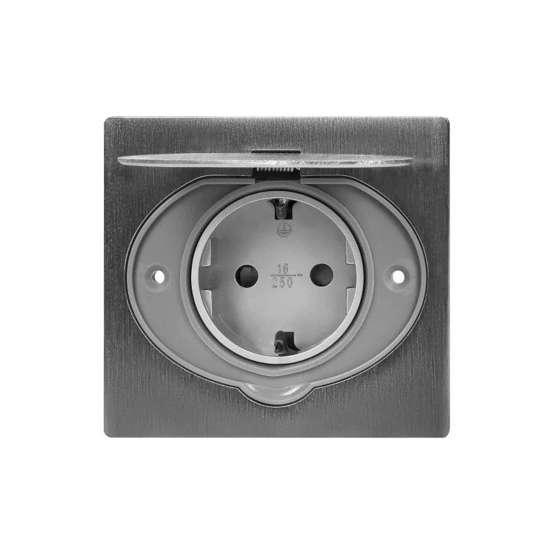 Gniazda-pojedyncze-podtynkowe - hermetyczne gniazdo elektryczne podtynkowe schuko or-ae-1397(gs) orno firmy ORNO 