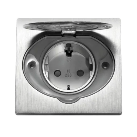 Gniazda-pojedyncze-podtynkowe - hermetyczne gniazdo elektryczne podtynkowe schuko or-ae-1397(gs) orno 