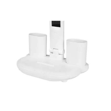 Lampki-biurkowe - lampka na biurko led ściemnialna z funkcją zegara i wbudowanym wentylatorem summer lvt 