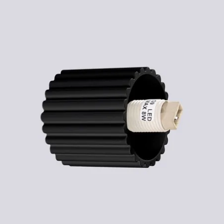 Kinkiety-lazienkowe - lampa ścienna do łazienki kinkiet hermetyczny kula czarny g9 halo sl.1721 sollux 