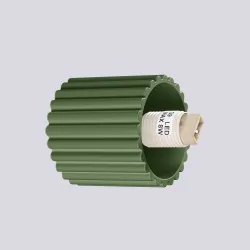Kinkiety-lazienkowe - lampa kula ścienna do łazienki kinkiet oliwkowy z białym kloszem g9 halo sl.1722 sollux 