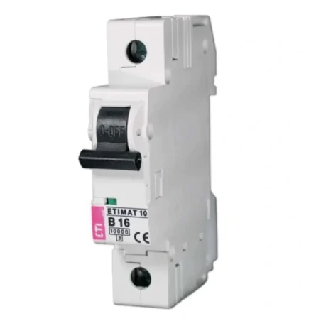 Wylaczniki-nadpradowe-bezpieczniki - bezpiecznik 20a 1-fazowy wyłącznik nadprądowy c 10ka etimat10 eti 