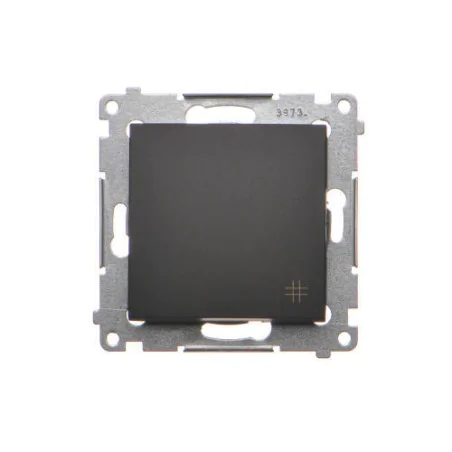 Wylaczniki-krzyzowe - włącznik krzyżowy czarny mat simon 54 16a dw7a.01/49 kontakt-simon 