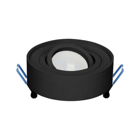 Oprawy-sufitowe - oczko sufitowe czarne ruchome podtynkowe gu10 sormus r ad-od-6169/b orno 