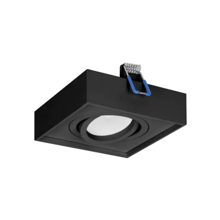 Oswietlenie-sufitowe - oprawa sufitowa kwadratowa czarna ruchoma sormus ad-od-6168/b orno 