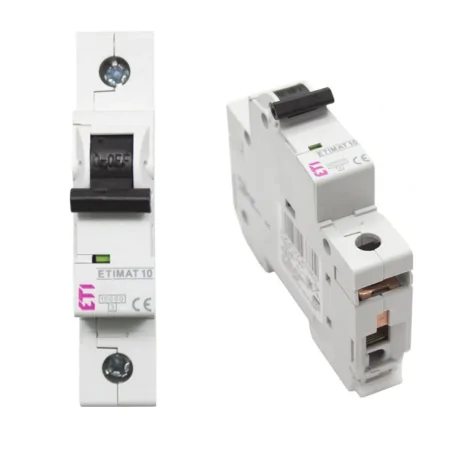 Wylaczniki-nadpradowe-bezpieczniki - wyłącznik nadprądowy 6a typ c 1p etimat10 eti 