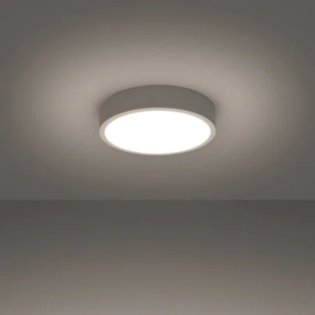 Plafony - plafoniera sufitowa okrągła ciepła 23w onyx led 3000k sollux sl.1243 