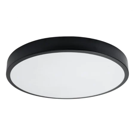 Plafony - plafon czarny led lampa sufitowa okragła onyx 60 3000k sollux sl.1248 