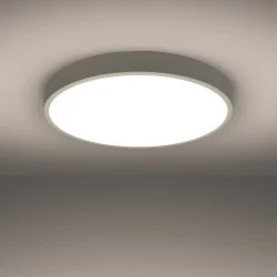 Plafony - plafon sufitowy led biały okrągły o średnicy 60cm 65w 3000k onyx sl.1249 sollux 