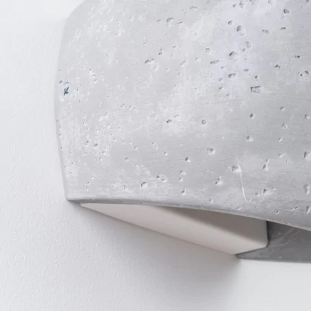 Kinkiety-do-salonu - kinkiet ścienny betonowy industrialny góra-dół globe sl.1362 sollux 