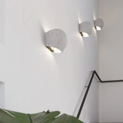 Kinkiety-do-salonu - kinkiet ścienny betonowy industrialny góra-dół globe sl.1362 sollux 