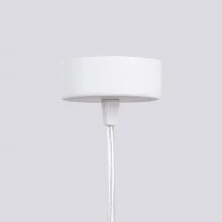 Lampy-sufitowe - lampa sufitowa wisząca tuba biała lami sl.1686 sollux 