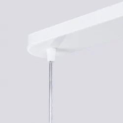 Lampy-sufitowe - lampa sufitowa wisząca podwójna biała gu10 lami sl.1687 sollux 