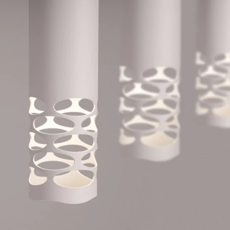 Lampy-sufitowe - lampa sufitowa potrójna na listwie biała liro sl.1693 sollux 