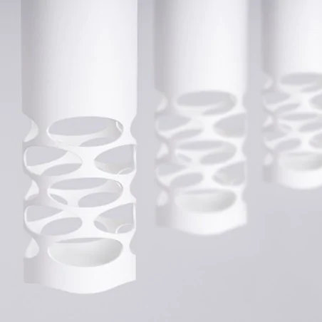 Lampy-sufitowe - lampa sufitowa potrójna na listwie biała liro sl.1693 sollux 