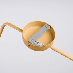 Kinkiety-do-salonu - kinkiet lampa nad łóżko do sypialni złota nox sollux sl.1698 