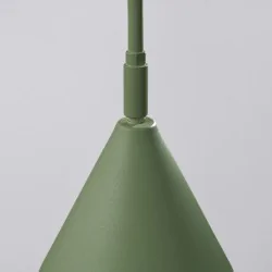 Kinkiety-do-salonu - kinkiet lampa ścienna na wysięgniku nox zielona oliwka sollux sl.1700 