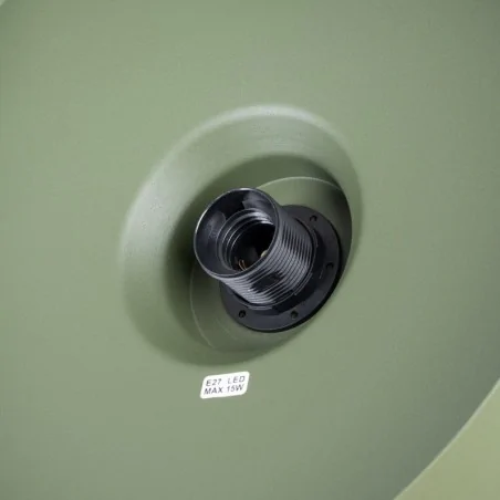 Lampy-sufitowe - lampa wisząca sufitowa nad wyspę kuchenną bilo zielona oliwka sollux sl.1705 