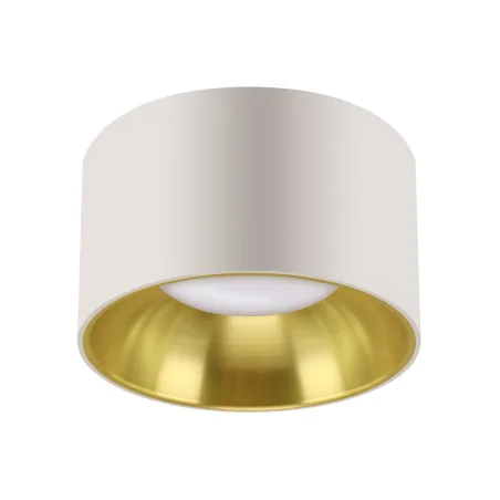 Oprawy-sufitowe-stale - biało-złota oprawka sufitowa wpuszczana panama c gu10 04271 ideus 