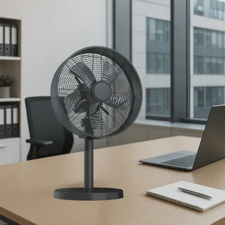 Wentylatory-na-biurko - wentylator stołowy czarny 12'' loft o mocy 30w i00146833 tevo 