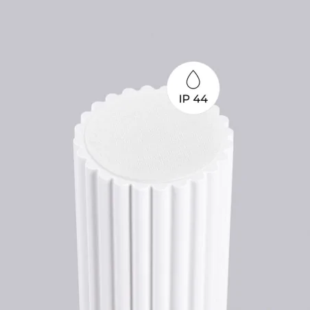 Plafony - plafon lampa kula sufitowa halo biały ip44 sollux sl.1708 