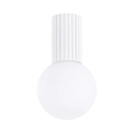 Plafony - plafon lampa kula sufitowa halo biały ip44 sollux sl.1708 