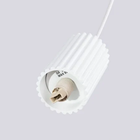 Lampy-sufitowe - lampa wisząca oprawa sufitowa 3 białe kule halo 3p biała sollux sl.1710 