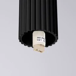 Plafony - plafon łazienkowy lampa kula sufitowa halo czarny ip44 sollux sl.1713 