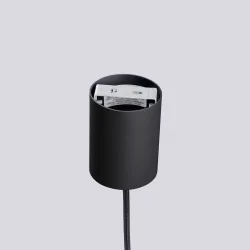 Lampy-sufitowe - lampa wisząca mleczna kula z czarną podstawą halo 1 czarna sollux sl.1714 