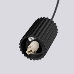 Lampy-sufitowe - lampa wisząca czarno białe 3 kule halo 3p czarna sollux sl.1715 