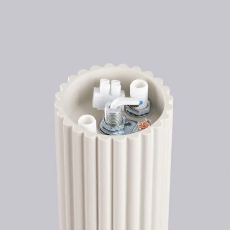 Plafony - plafon łazienkowy lampa kula halo beżowa ip44 sollux sl.1718 