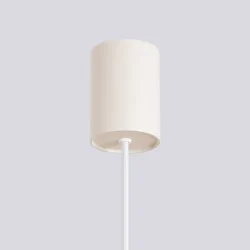Lampy-sufitowe - lampa wisząca kula mleczna z brązem halo 1 beżowa sollux sl.1719 