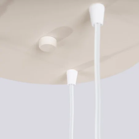 Lampy-sufitowe - lampa wisząca 3 kule sufitowe halo 3p beżowa sollux sl.1720 