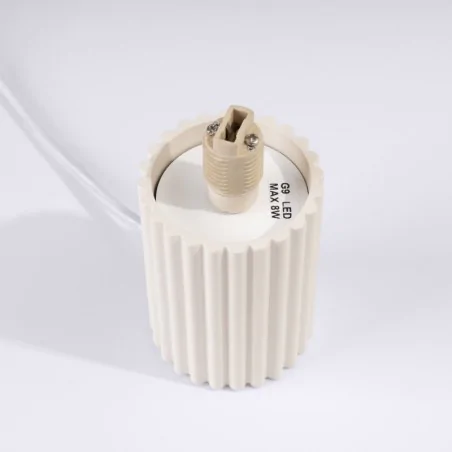 Lampki-biurkowe - lampa biurkowa lampa kula na szafkę nocną  halo beżowa sollux sl.1721 