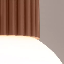 Plafony - plafon lampa sufitowa do łazienki kulka halo mocca ip44 sollux sl.1733 