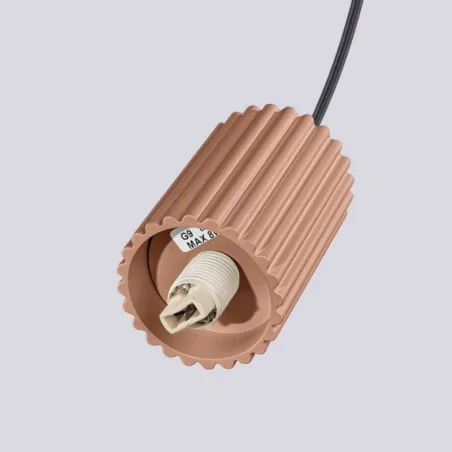 Lampy-sufitowe - lampa wisząca potrójna 3 wiszące kule halo 3p mocca sollux sl.1735 