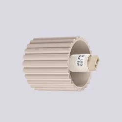 Kinkiety-lazienkowe - kinkiet ścienny lampa do łazienki kula halo taupe ip44 sollux sl.1742 